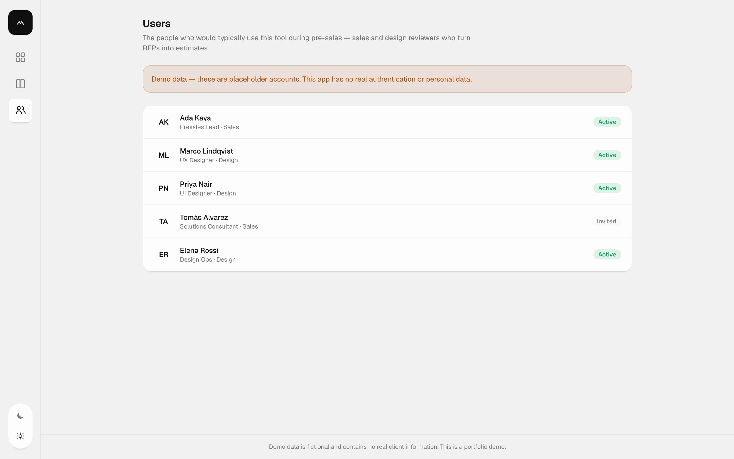 Users of the tool