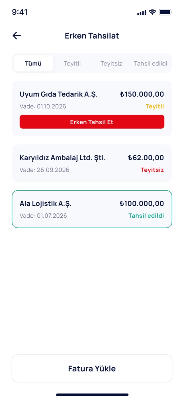 Early collection on mobile